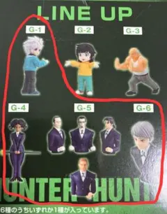 HUNTER×HUNTERゾルディック家一番くじ G賞(キルア他3点&J賞2点)