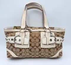 COACH コーチ SOHO ソーホー シグネチャー トートバッグ 金具 y2k