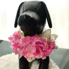 犬 猫 ペット トリミングチョーカー トリミングリボン 春 桜 誕生日 ひな祭り