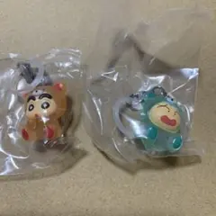 クレヨンしんちゃん めじるしアクセサリー みんなでくまパジャマ