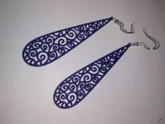 ハンドメイドアジアンピアス