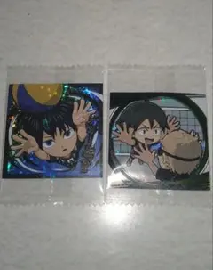 【ハイキュー!!】影山飛雄 山口忠 月島蛍ウエハースステッカー