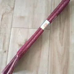 《値下げOK》【未使用】正絹 帯締め 金糸使用 深ピンク 和装小物