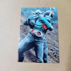 仮面ライダーチップスR カード 第3記録 434 仮面ライダー2号(旧)VS狼男