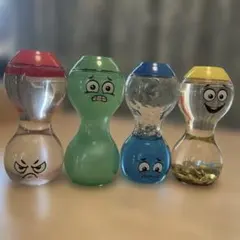 感情 オイルタイマー 4個セット 知育玩具