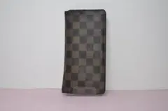 ♪【美良品】ヴィトン■ダミエ■二つ折り長財布■ファスナー・カード付■132 ♪