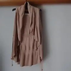 fu-aiドラッグストアーズ サイズ4 袖なし カーディガン ニット