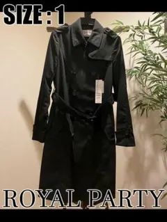 【新品未使用】ROYAL PARTY トレンチコート 【タグ付のままです】