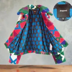 希少❤️ラクロア Desigual ボアジャケット COLORLAND デシグアル