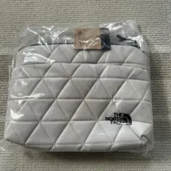 ノースフェイス 新品 ジオフェイスポーチ アイボリー