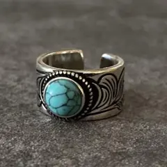 Mexico silver 925 リング ターコイズ メキシカンジュエリー - メルカリ