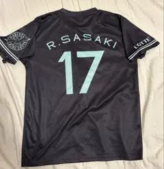 CHIBA LOTTE MARINES 2021ブラックサマーT 佐々木朗希