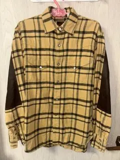 REDMOONレザーシャツ白 40 REDMOONレザーシャツ白 40