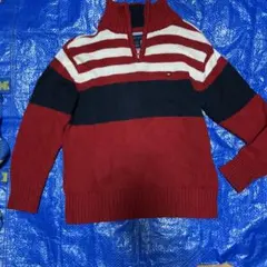 ジップアップセーター