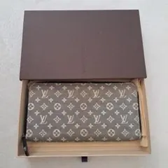 美品　ルイヴィトン　モノグラム　デニム　長財布　ジッピーウォレット