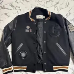 COACH スタジャン ブラック Mサイズ 希少 COACH オール ラムレザー スタジャン ブラック コーチ