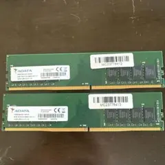 ADATA 8GB DDR3メモリ 2枚セット