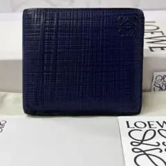 新品同様‼️ 現行　ロエベ　LOEWE 財布　折り財布　バイフォールド　アナグラムのサムネイル