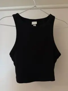 【H&M】ブラック タンクトップ