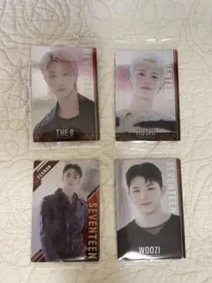 seventeen ツインウエハース　ステッカー　ウジ　ホシバーノン　ミンハオ