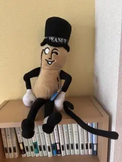 ミスターピーナッツ　ぬいぐるみ　キーホルダー　ヴィンテージ　プランターズ ミスターピーナッツ PVC キーホルダー Mr PEANUT ○ポスト投函