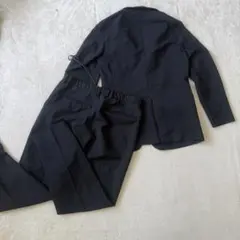 ジーユー　GU セットアップスーツ 黒M相当 美シルエット