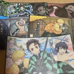 ミニ屏風コレクション2 鬼滅の刃 炭治郎 禰豆子 伊之助 善逸 紙類 まとめ売り