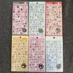 ハローキティ ポチャッコ シナモン　ボンドロ　文字6点セット