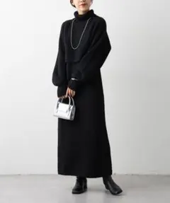 COLONY 新品タグ付き 3wayニットワンピースセット