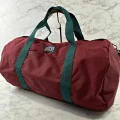 Abercrombie & Fitch ボストンバッグ 中型 赤黒 - メルカリ