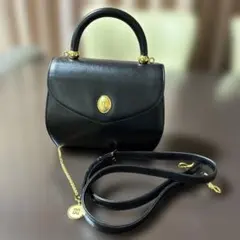 DAKS ハンドバッグ　セレモニー　チャーム付