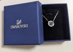 スワロフスキー ネックレス ブルー SWAROVSKI