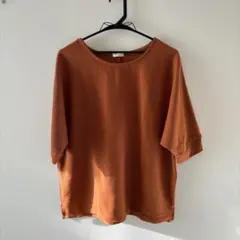 GLACIER 半袖カットソー ブラウン LLサイズ