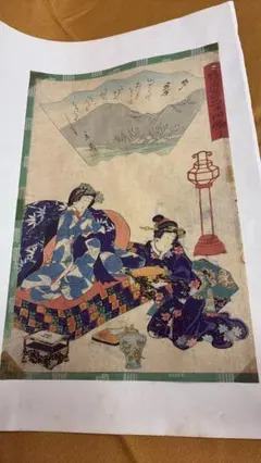 「彩色肉筆春画」明治頃筆 絹本 12図2枚|艶本 わじるしわ印浮世絵 錦絵 和本 彩色肉筆春画」明治頃筆 絹本 8枚|艶本 わじるしわ印浮世絵 錦絵 和本