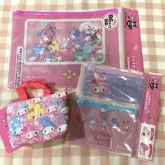 マイメロディ50周年 ファスナーケース マイクロバッグチャーム セリア ダイソー