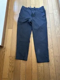 ダークグレー テーパードパンツ、イージーパンツ