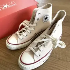 コンバース　チャックテイラー　chuck taylor 22 白　生成