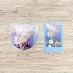 にじさんじ イブラヒム 誕生日グッズ2025 缶バッジ＆チェキ風カード