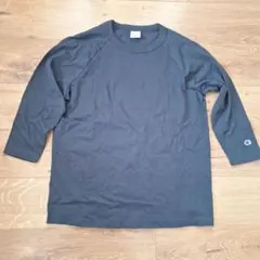 チャンピオン　T1011　ロンT　七分　ネイビー