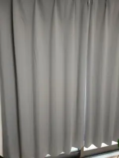 Hansleep カーテン 1級遮光 幅100cm×丈185cm 2枚組　グレー