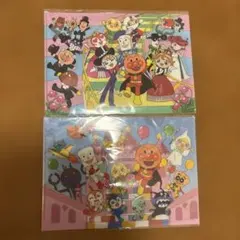 アンパンマン クリアファイル2枚セット