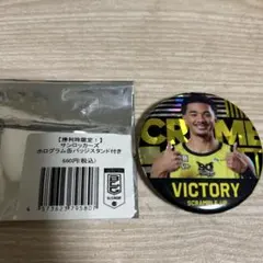 サンロッカーズ渋谷　勝利時限定缶バッチ　トロイ・マーフィージュニア選手