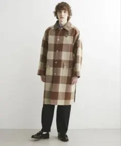 【HEAT TWEED】ステンカラーコートトラディショナル ウェザーウェアのサムネイル