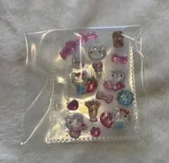 おすそ分け ボンボンドロップシール 3Dシール ハローキティ