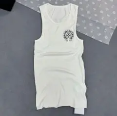 CHROME HEARTS タンクトップ ホワイト L サイズ - メルカリ