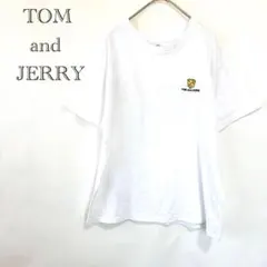半袖Tシャツ M ホワイト コットン100% ロゴ刺繍 カジュアル レディース