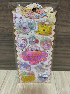 キラキラウォーターインシール　サンリオ