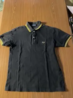 FRED PERRY ポロシャツ ブラック Lサイズ - メルカリ