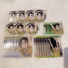 ハイキュー 擬似ユース合宿 佐久早聖臣 缶バッジ クリアカード アクリルブロック