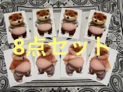 新製品　4枚8個入り　柴犬 お腹ぷにぷにシール 3Dシール ステッカーシール帳